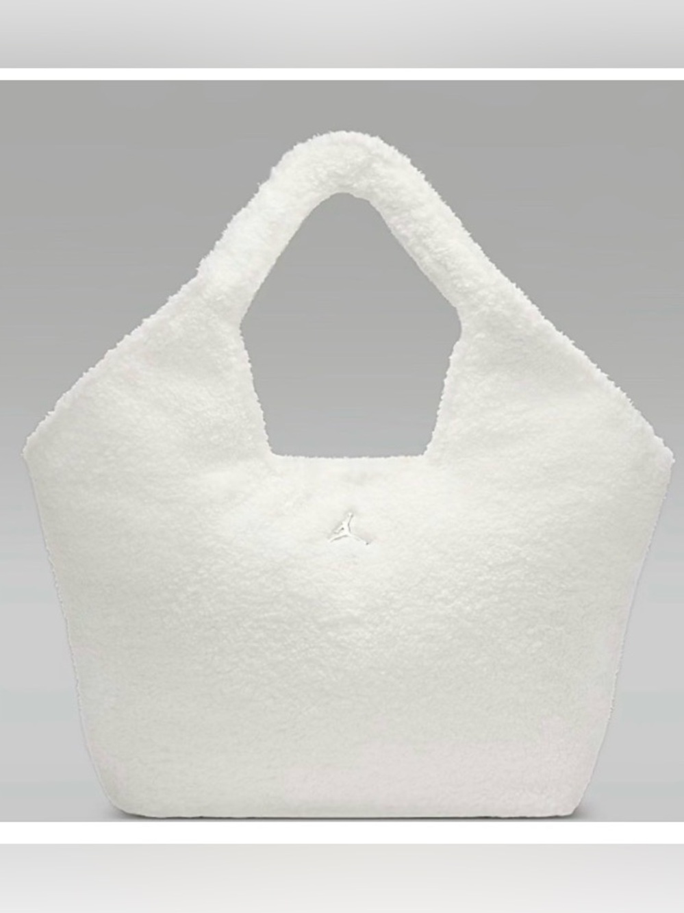 Women’s Jordan Monarch high pile tote bag (17L). Qty 3. $60 each